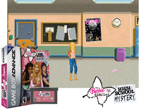 Barbie Diaries, The - High School Mystery(US) Cover