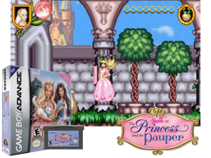 Barbie - The Princess and the Pauper(US) Cover