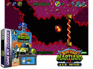 Butt-Ugly Martians - B.K.M. Battles(EU) Cover