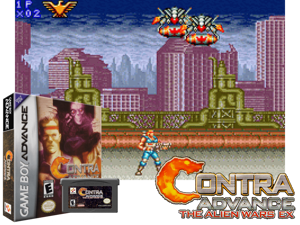 Contra Advance - The Alien Wars EX(US) Cover
