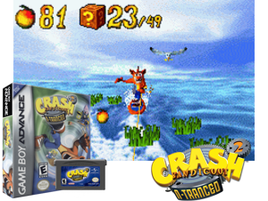 Crash Bandicoot 2 - N-Tranced(US) Cover