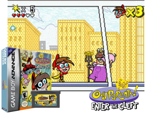 Fairly Odd Parents!, The - Enter the Cleft(US) Cover