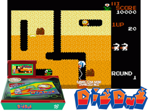 Game Thumbnail - Famicom Mini Vol. 16 - Dig Dug(JP)