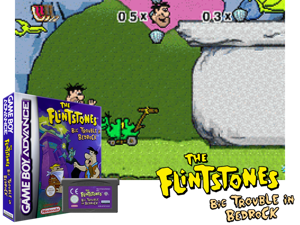 Flintstones, The - Big Trouble in Bedrock(EU) Cover