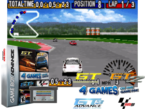 Four Pack Racing - GT Advance + GT Advance 2 + GT Advance 3 + Moto GP(US) Cover