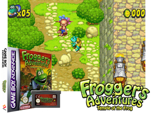 Frogger's Adventures - Temple of the Frog(EU) Cover