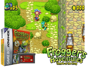 Frogger's Adventures - Temple of the Frog(US) Cover