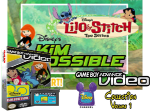 Game Boy Advance Video - Disney Channel Collection - Volume 1(US) Cover