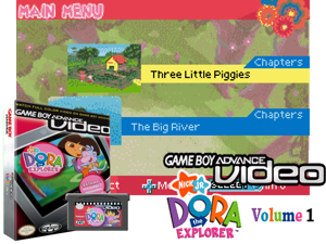 Game Thumbnail - Game Boy Advance Video - Dora the Explorer - Volume 1(US)