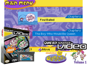 Game Boy Advance Video - Fairly Odd Parents!, The - Volume 1(US) Cover