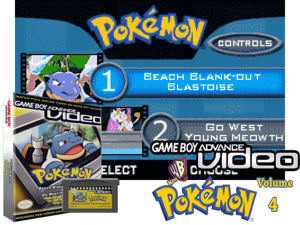 Game Thumbnail - Game Boy Advance Video - Pokemon - Volume 4(US)