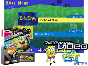 Game Thumbnail - Game Boy Advance Video - SpongeBob SquarePants - Volume 1(US)