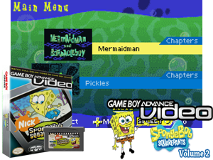 Game Thumbnail - Game Boy Advance Video - SpongeBob SquarePants - Volume 2(US)