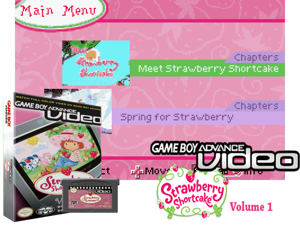 Game Boy Advance Video - Strawberry Shortcake - Volume 1(US) Cover