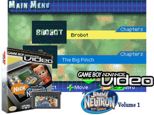 Game Boy Advance Video - The Adventures of Jimmy Neutron - Boy Genius - Volume 1(US) Cover
