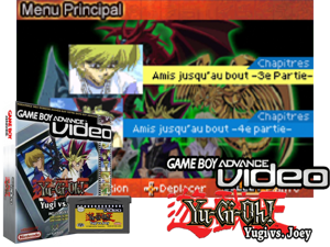 Game Boy Advance Video - Yu-Gi-Oh! Yugi vs. Joey(FR) Cover