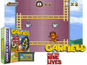 Garfield and His Nine Lives(EU) Cover