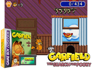 Garfield - The Search for Pooky(EU) Cover
