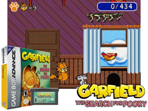 Garfield - The Search for Pooky(US) Cover