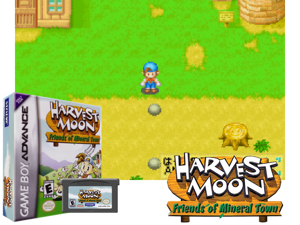 Harvest Moon - Friends of Mineral Town(US) Cover