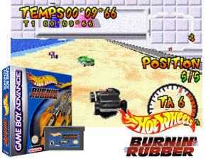 Hot Wheels - Burnin' Rubber(EU) Cover