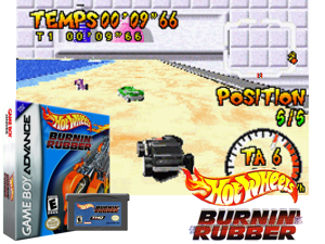 Hot Wheels - Burnin' Rubber(US) Cover