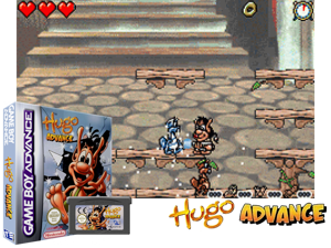 Hugo - The Evil Mirror Advance(EU) Cover