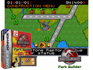 Jurassic Park III - Park Builder(US) Cover