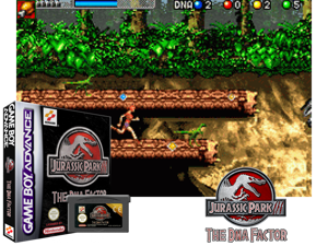 Jurassic Park III - The DNA Factor(EU) Cover