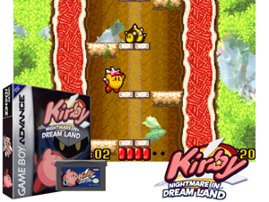 Kirby - Nightmare in Dream Land(US) Cover