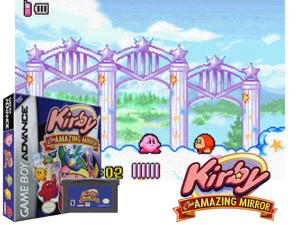 Kirby & The Amazing Mirror(US) Cover