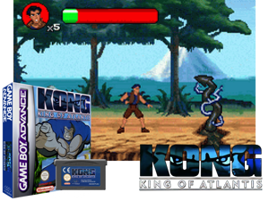 Kong - King of Atlantis(EU) Cover