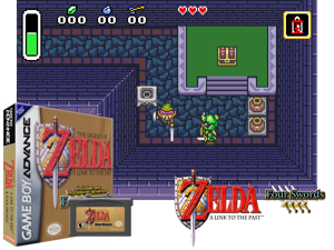 Legend of Zelda, The - A Link to the Past & Four Swords(US) Cover