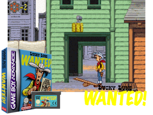 Lucky Luke - Wanted!(EU) Cover