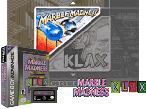 Marble Madness - Klax(US) Cover