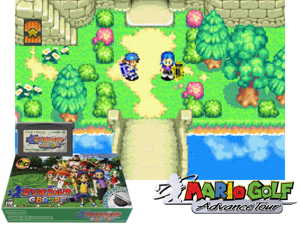 Mario Golf - GBA Tour(JP) Cover