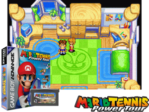 Mario Tennis Power Tour(US) Cover
