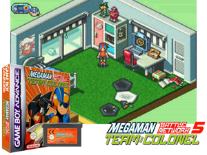 Megaman Battle Network 5 - Team Colonel(EU) Cover