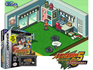 Megaman Battle Network 5 - Team Colonel(US) Cover