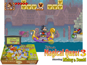 Mickey to Donald no Magical Quest 3(JP) Cover