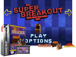 Millipede - Super Breakout - Lunar Lander(US) Cover