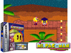 Ms. Pac-Man - Maze Madness(US) Cover