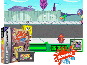 Nicktoons - Freeze Frame Frenzy(US) Cover