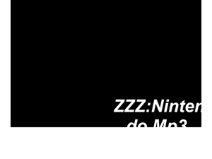 Nintendo MP3 Player(US) Cover
