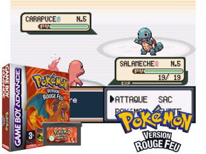 Game Thumbnail - Pokemon - Version Rouge Feu(FR)