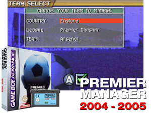 Premier Manager 2004-2005(EU) Cover