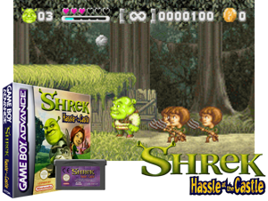Shrek - Hassle at the Castle(EU) Cover