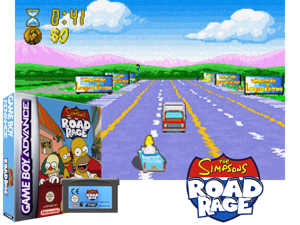 Simpsons, The - Road Rage(EU) Cover
