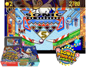 Sonic Pinball Party(JP) Cover