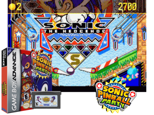 Sonic Pinball Party(US) Cover